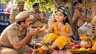 जब पुलिस अफसरों ने बाल कृष्ण के आगे झुकाया सिर, वजह जानकर हैरान रह जाएंगे | #यशोमतीमैय्याकेनंदलाला