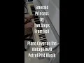 Download Lagu Emerald Princess - Piano Cover on the Vintage 1970 Petrof P114 Klasik