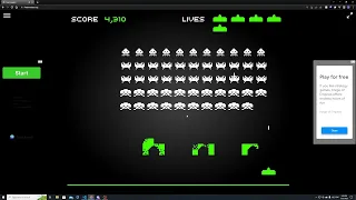 Programming Space Invaders in P5 js Part 1 - Starting Template Readthrough and Project Outlining