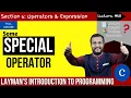 6 8 Comma Operator and some other special operators Complete C programming course Sunil Dhimal