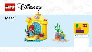 LEGO instructions - Disney - 43235 - Ariel's Music Stage