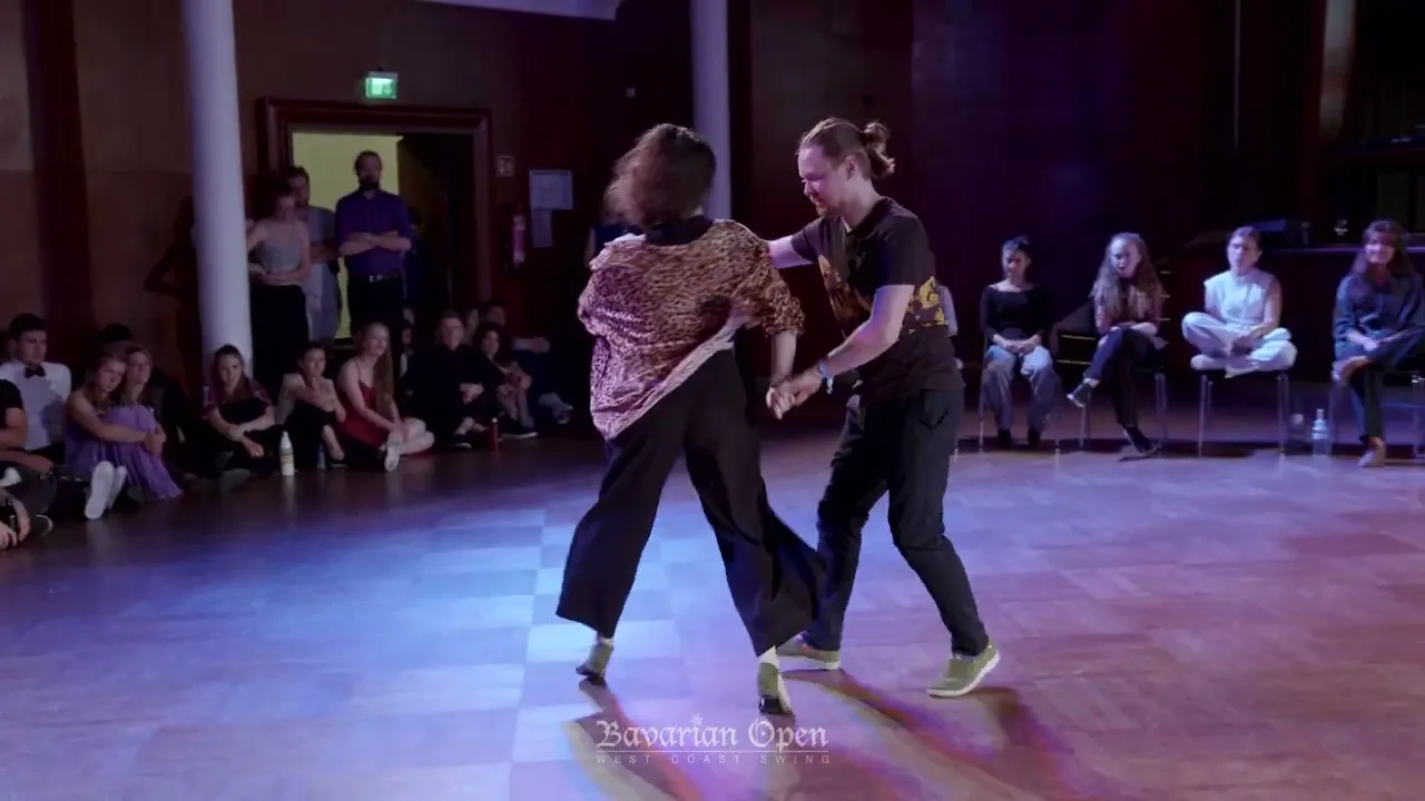 Philipp Wolff & Ekaterina Wolff - 1st place All-Stars Jack&Jill Finals - Bavarian Open 2024