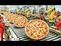 Lagu Inside a Modern Pizza Factory: How to Make Pepperoni Pizza in Large-Scale Production (Full Process)