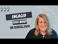 Learn English Vocabulary engaged - Definitions Usage Collocations and Opposites