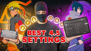 Best 4.5 Settings for Phone & iPad 🔥 | أفضل إعدادات بعد التحديث للجوال والآيباد❗️