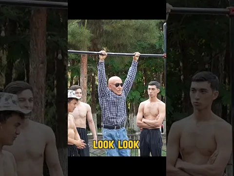 They Laughed at the Old Man… Then He HIT the Pull-Up Bar! 👴🏼😱