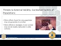 Module 3 Chapter 2 Threats to Validity REL Central