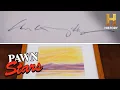 Sir Anthony Hopkins SIGNED This Painting Do America S2 Pawn Stars