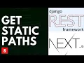 Prefetching Data for Dynamic pages in Next JS Full-stack React and Django Project