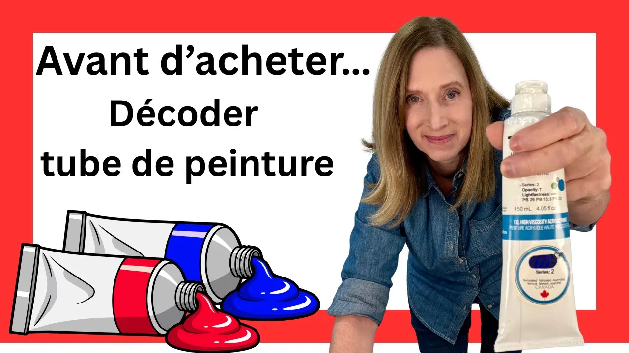 Tube de peinture info
