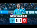 EXTENDED HIGHLIGHTS Man City 6-1 Bournemouth Doku dazzles as city hit six