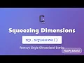 NumPy squeeze Tutorial - Remove Single Dimensions from Arrays Python Data Science