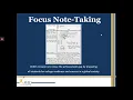 Focus Note Taking Lesson