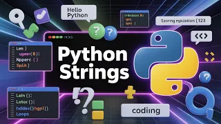 Python String python string question problems 1-5 Built-in method - isalpha upper lower