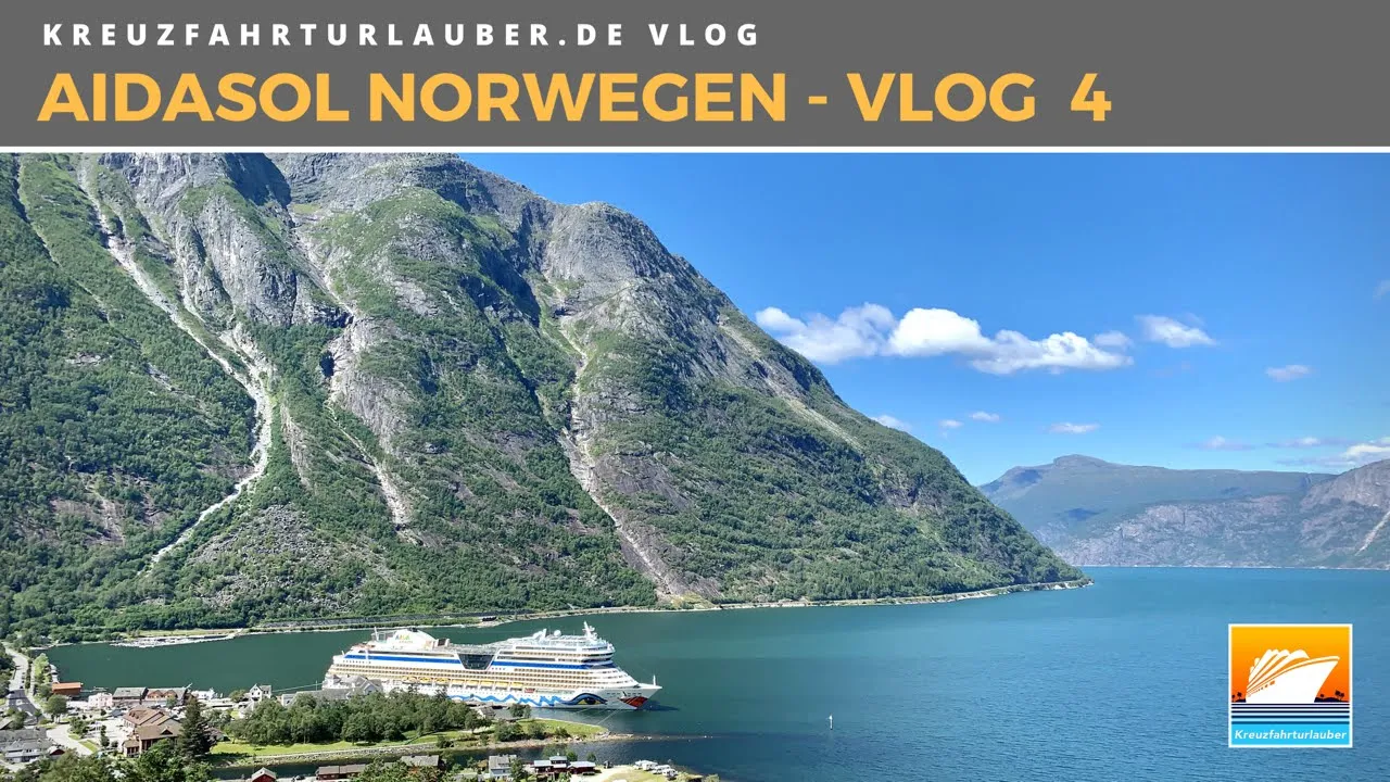 #Vlog4 - Norwegische Fjorde mit AIDAsol: Ålesund und Eidfjord