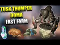 How To Kill A Tusk Thumper Doma Fast For Plains Of Eidolon Resource Farming Steel Path
