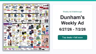 Dunham s Weekly Ad 26 - 26 Best Deals