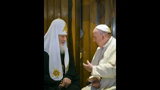 الكنيسة الروسية تتهم البابا فرنسيس بتشويه فحوى اتصاله مع البطريرك كيريل 