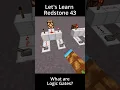What are Logic Gates Let s Learn Redstone 43 Minecraft Bedrock Redstone Tutorial
