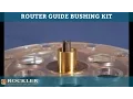 Rockler Router Guide Bushing Kit