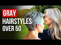 20 Best Haircuts for Gray Hair Women 60