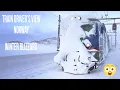 Lagu 4k CAB VIEW: Train Plows Through Winter Blizzard Like A Boss