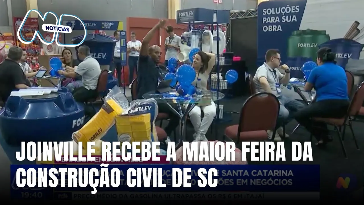 Maior feira da construção civil de SC deve gerar R$ 20 milhões em negócios