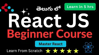 React Tutorials in Telugu React JS Beginner Course