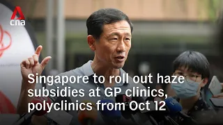 Singapore to roll out haze subsidies as more seek treatment for respiratory issues
