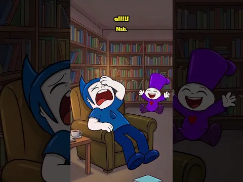 وش خطة انتقام اخوي الصغير ؟ 😂 #animation