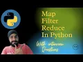 Map Filter Reduce in Python Use of Lambda functions Python Tutorials for Beginners in Hindi