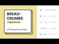 Creating Advanced Breadcrumbs in Figma A Comprehensive Guide using Variables Nested Instances