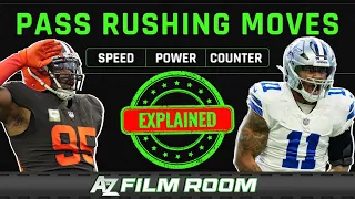 NFL Pass Rush Moves Explained Film Breakdown
