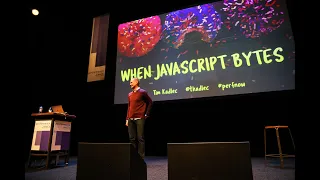 When JavaScript Bytes Tim Kadlec performance now 2019