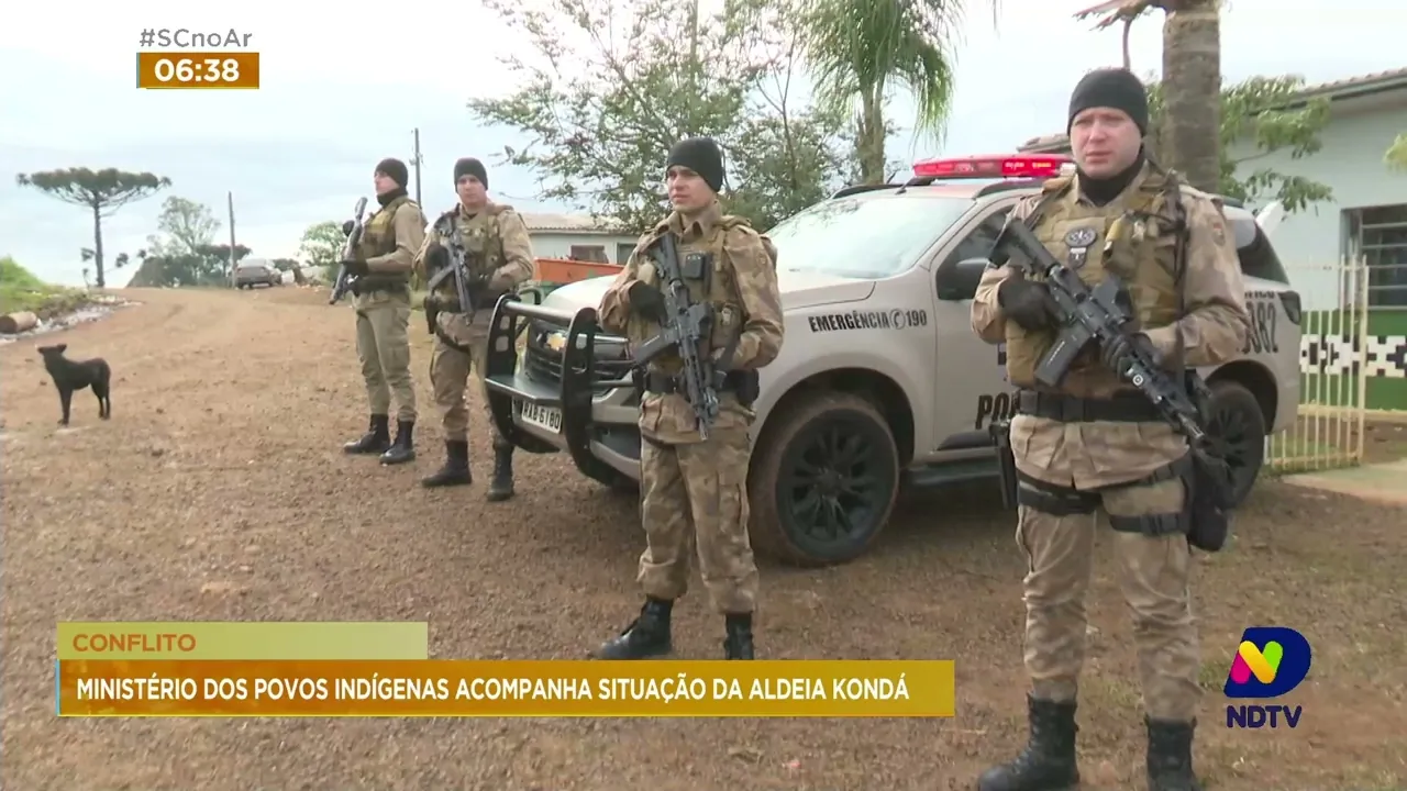 Ministério dos povos indígenas segue monitorando a região da Aldeia Kondá em Chapecó