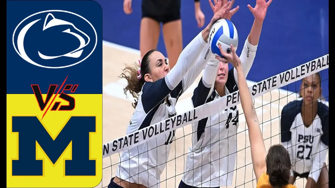 Penn State vs. Michigan | Full Match | September 25,2026 | Women's NCAA Volleyball 2026