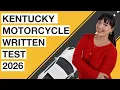 Kentucky Motorcycle Written Test 2026 50 Questions with Explained Answers