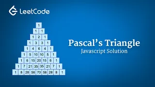 Pascal s Triangle Leetcode JavaScript Solution