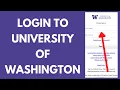 UW Login - How to Sign in to MyUW Account 2023