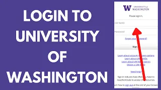 UW Login - How to Sign in to MyUW Account 2023