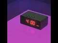Animated digital clock blender animation
