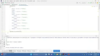 Switch Case Statement in Java Java Complete Course