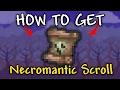How to Get Necromantic Scroll in Terraria Necromantic Scroll Terraria