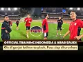 Download Lagu OLE, PAES FIT! OFFICIAL TRAINING TIMNAS INDONESIA \u0026 ARAB SAUDI H-1 DI KING ABDULLAH SOPRTS CITY
