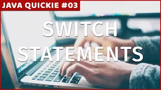 Switch Statements Explained in UNDER 3 MINUTES Java Quickie