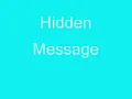 Hidden Message Rasa Ini Takkan Pernah Mati