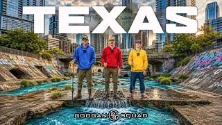 48 HOURS Urban FISHING the TEXAS CONCRETE JUNGLE!