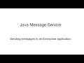 LB07 Java Messaging Service