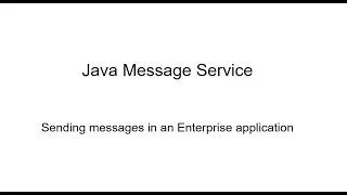 LB07 Java Messaging Service