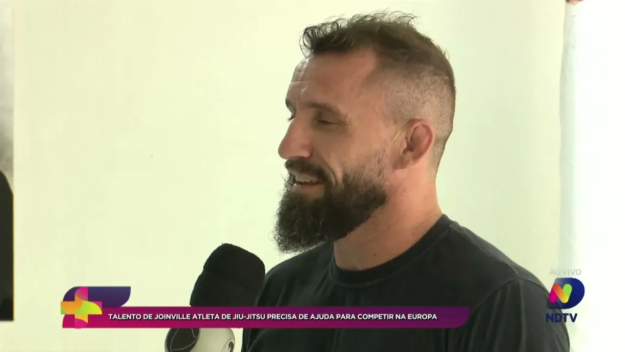 Talento de Joinville, atleta de jiu jitsu precisa de ajuda para competir na Europa